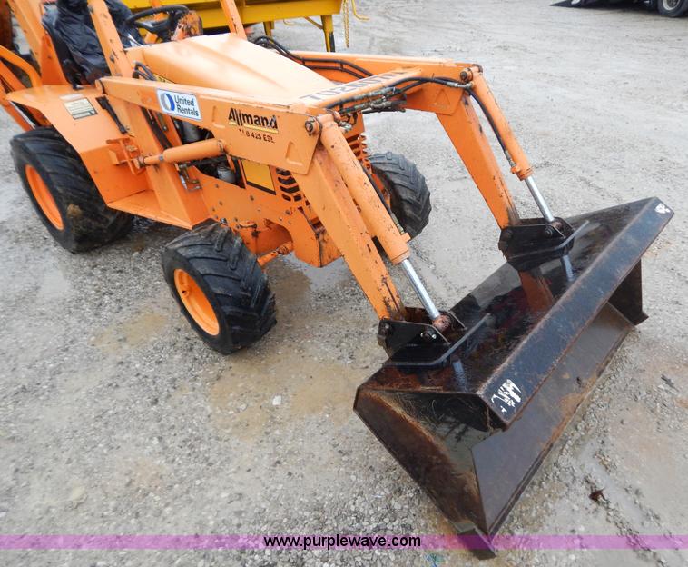 image for item H3913 2007 Almand TLB425ESL compact backhoe