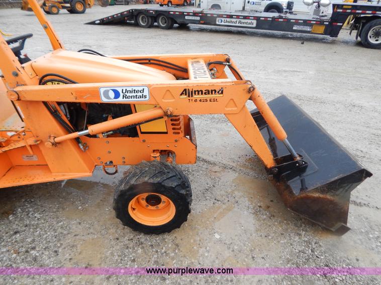 image for item H3913 2007 Almand TLB425ESL compact backhoe