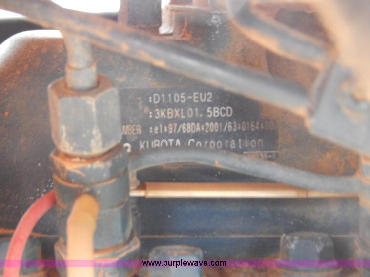 image for item H3913 2007 Almand TLB425ESL compact backhoe