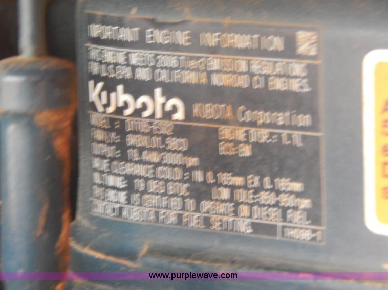 image for item H3913 2007 Almand TLB425ESL compact backhoe