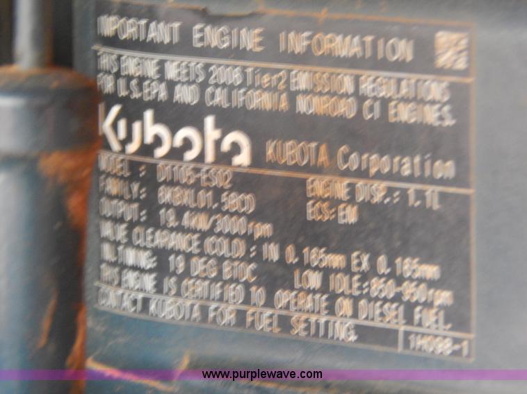 image for item H3913 2007 Almand TLB425ESL compact backhoe