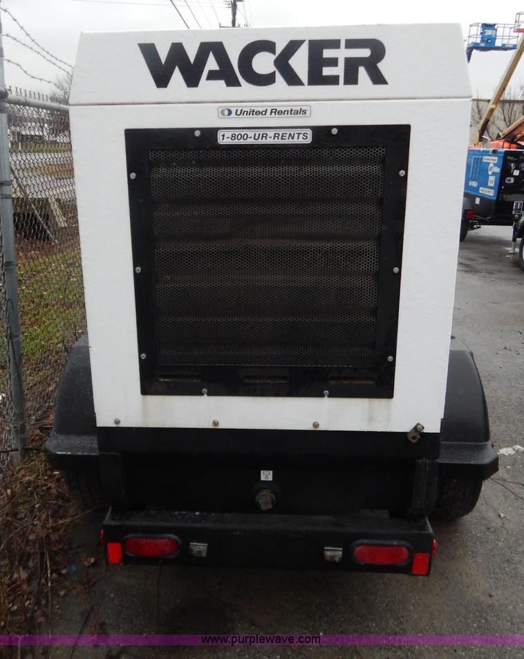 image for item H3914 2007 Wacker G70 generator