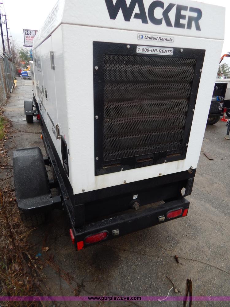 image for item H3914 2007 Wacker G70 generator