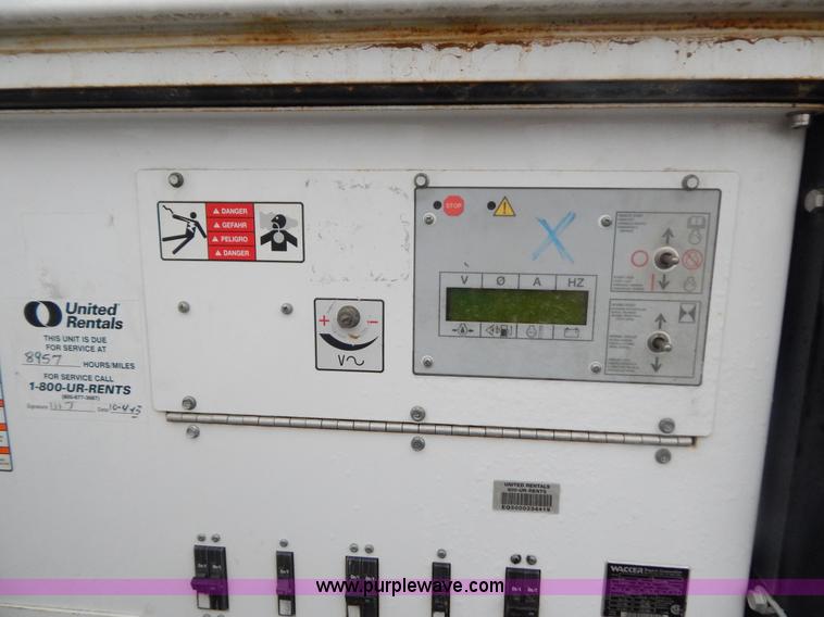 image for item H3914 2007 Wacker G70 generator