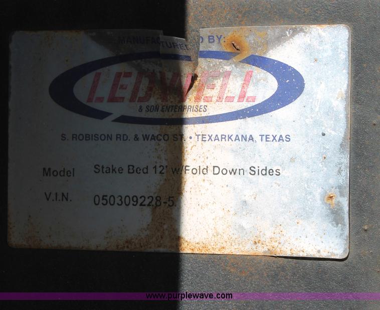 image for item H8392 2003 Ford F350 Super Duty XL stake truck