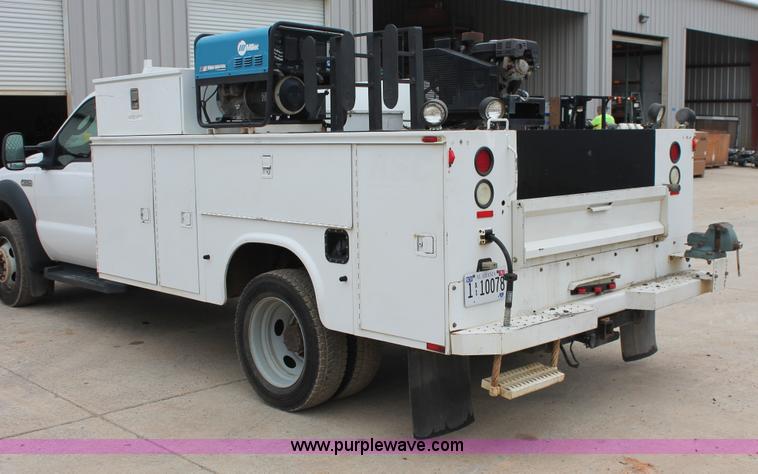 image for item H8402 2007 Ford F550 Super Duty XL service truck