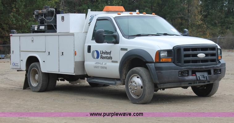 image for item H8405 2007 Ford F550 Super Duty XL service truck