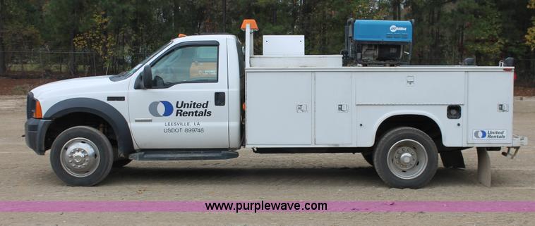 image for item H8405 2007 Ford F550 Super Duty XL service truck