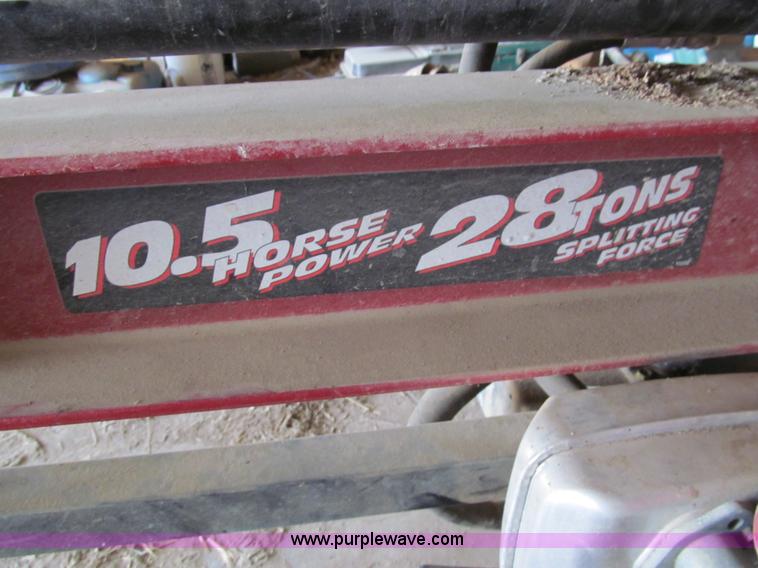 image for item AR9124 Swisher LS1032811 28 ton log splitter