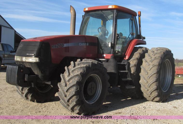 image for item G2186 1999 Case IH MX270 Magnum MFWD tractor
