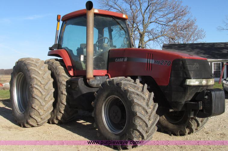 image for item G2186 1999 Case IH MX270 Magnum MFWD tractor