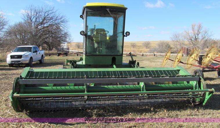 image for item G9722 1982 John Deere 2420 self-propelled swather
