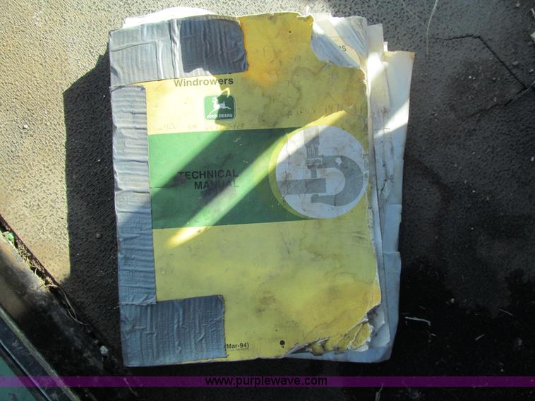 image for item G9722 1982 John Deere 2420 self-propelled swather