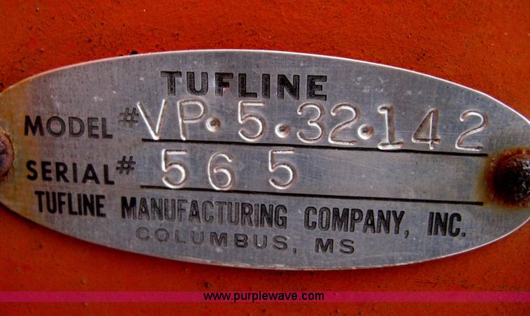 image for item H4287 Tufline VP-5-32-142 v-bar ripper
