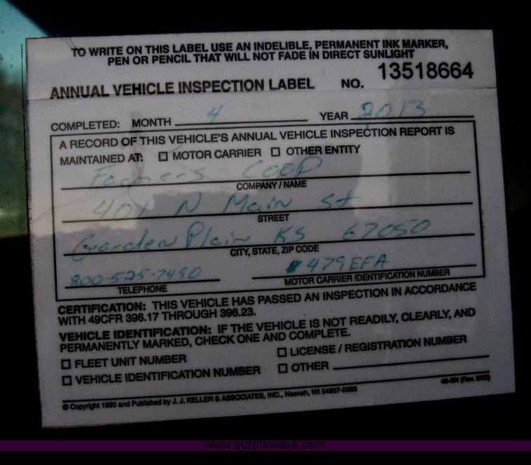 image for item H4376 1993 Mack CH613 Elite semi truck