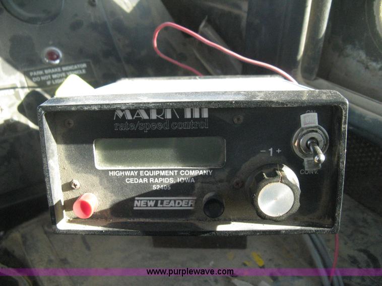 image for item H4378 1991 Mertz 4250 dry spreader truck