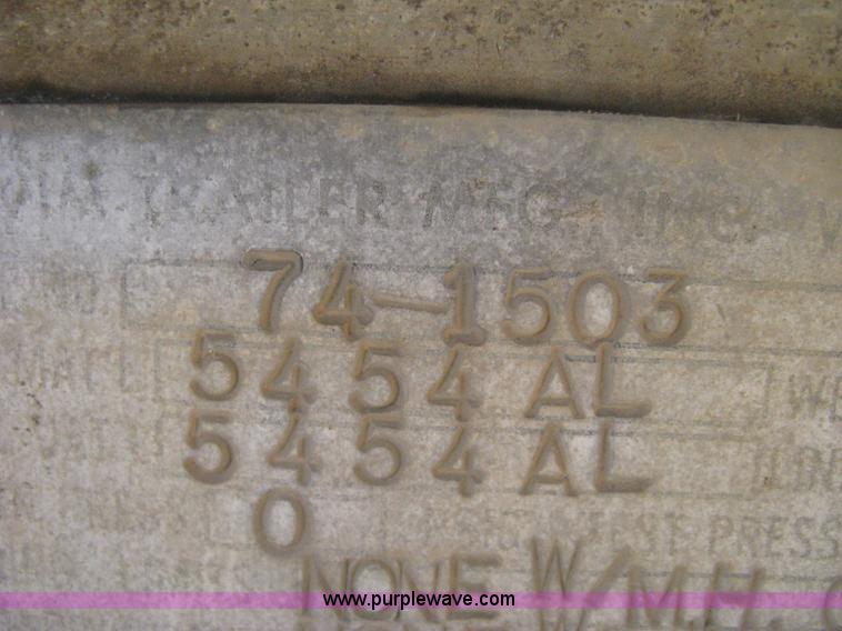 image for item H4442 1974 VIM tanker trailer