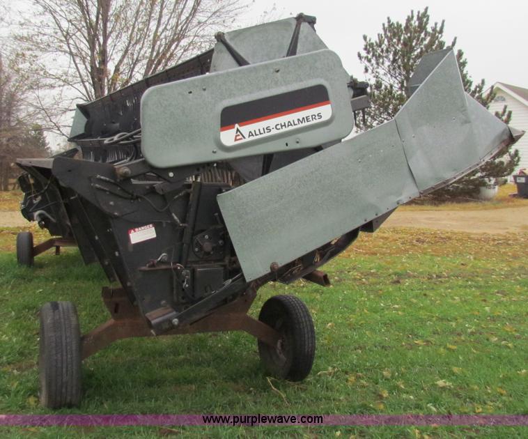 image for item H7257 Allis Chalmers 320 flex head and trailer