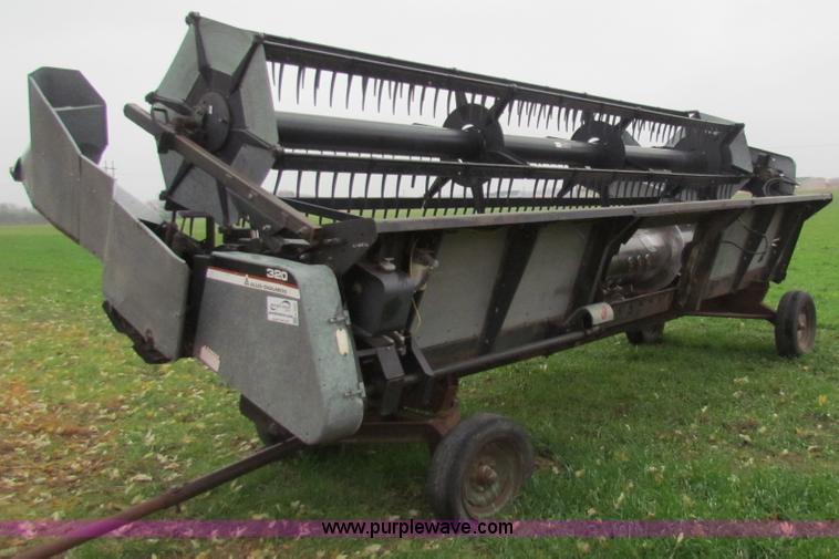 image for item H7257 Allis Chalmers 320 flex head and trailer