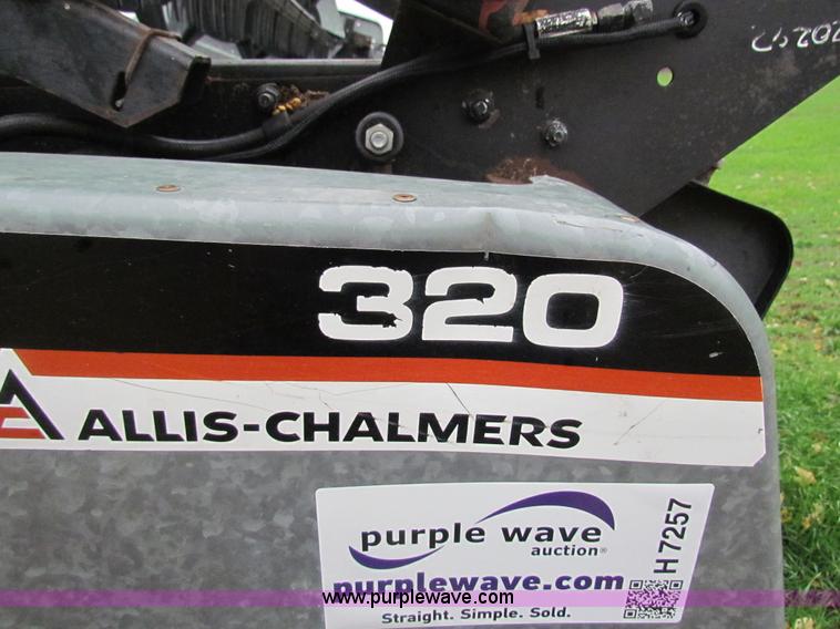 image for item H7257 Allis Chalmers 320 flex head and trailer