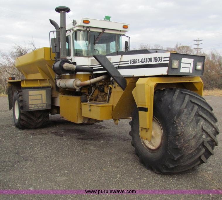 image for item H7265 Ag-Chem TerraGator 1803 dry fertilizer spreader