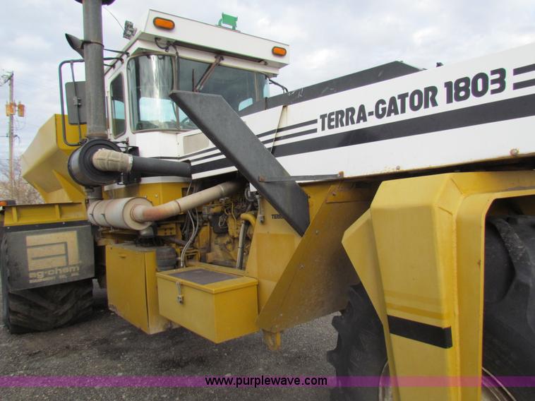 image for item H7265 Ag-Chem TerraGator 1803 dry fertilizer spreader