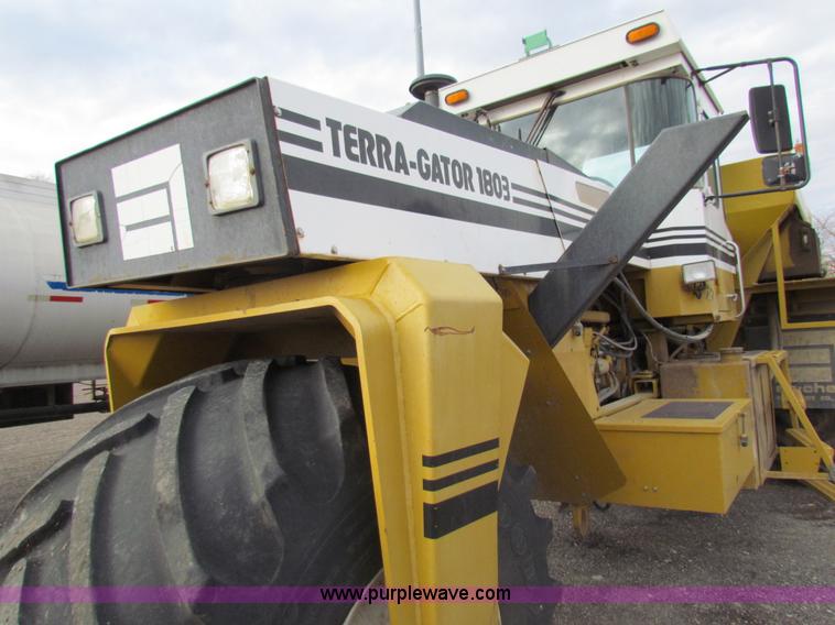 image for item H7265 Ag-Chem TerraGator 1803 dry fertilizer spreader