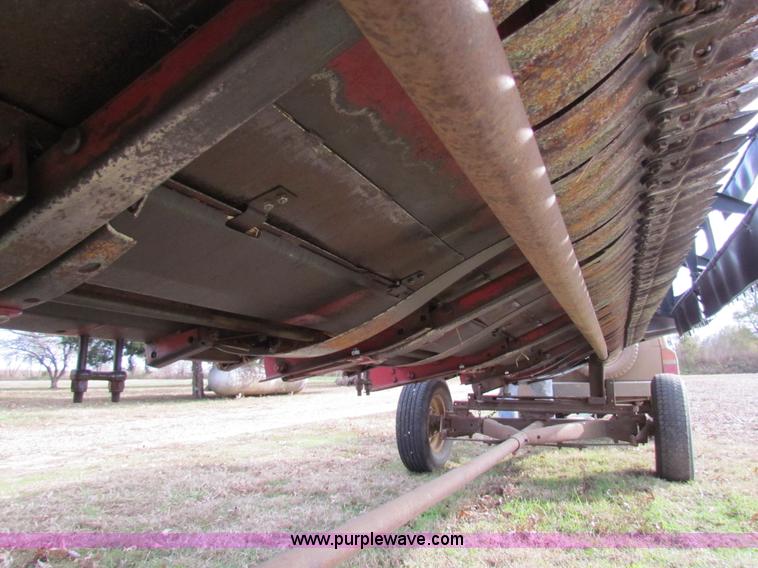 image for item H7273 1991 Case 1020 25' flex head