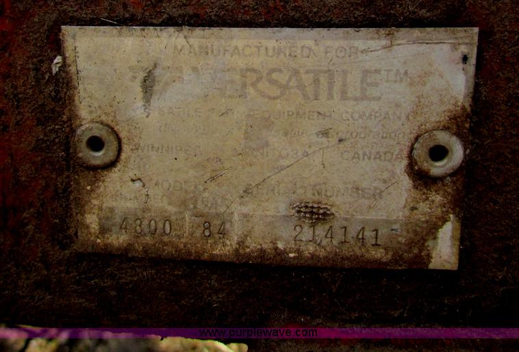 image for item H7279 Versatile 4814 swather head