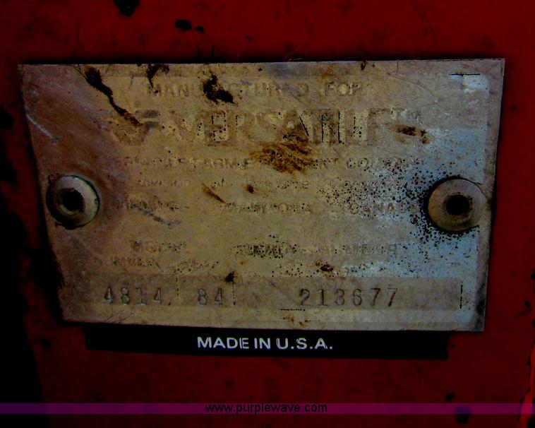 image for item H7279 Versatile 4814 swather head