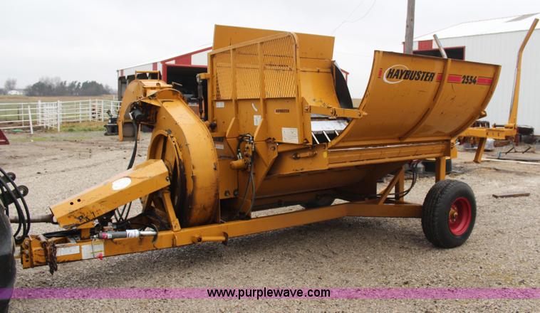 image for item H7864 2003 HayBuster 2554 bale processor
