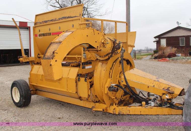 image for item H7864 2003 HayBuster 2554 bale processor
