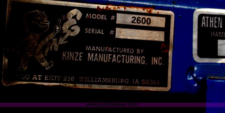 image for item H7898 Kinze 2600 12/23 row planter