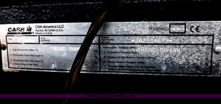 image for item I9247 2005 Case IH MX210 MFWD tractor