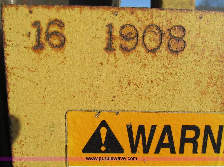 image for item AC9965 Farm Star hydrualic post driver skid steer attachment