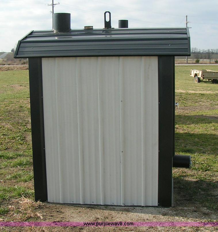 image for item C1662 Heat Source 1 stainless outdoor wood burning furnace