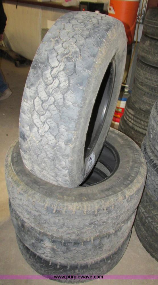 image for item F5450 (4) BF Goodrich Rugged Trail T/A LT 245/75R17 tires