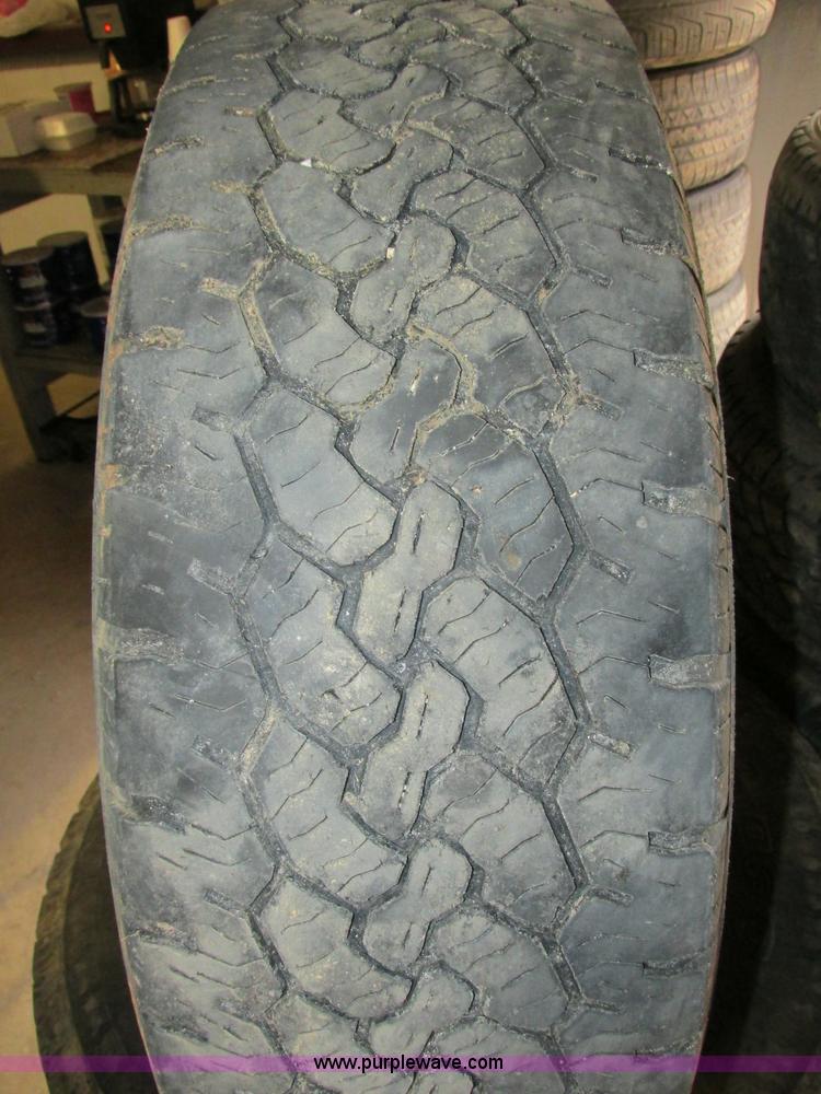 image for item F5450 (4) BF Goodrich Rugged Trail T/A LT 245/75R17 tires