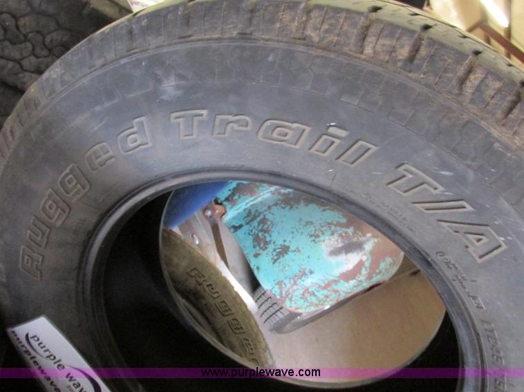 image for item F5450 (4) BF Goodrich Rugged Trail T/A LT 245/75R17 tires