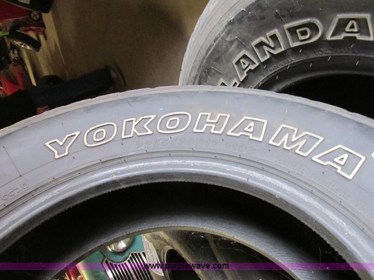 image for item F5451 (5) Geolander H/T-S P265/70R17 tires