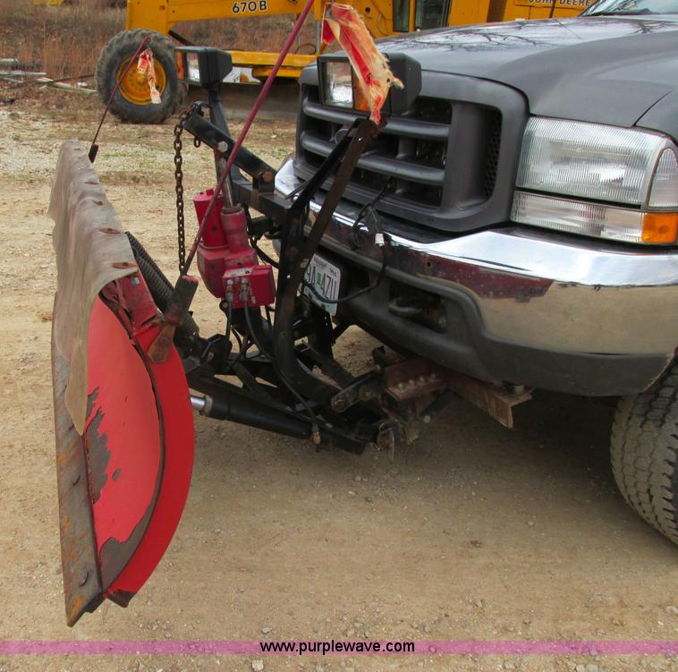 image for item F5454 2002 Ford F350 Super Duty XL flatbed truck