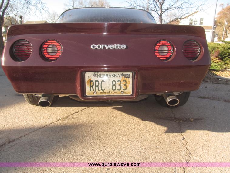 image for item F7195 1980 Chevrolet Corvette