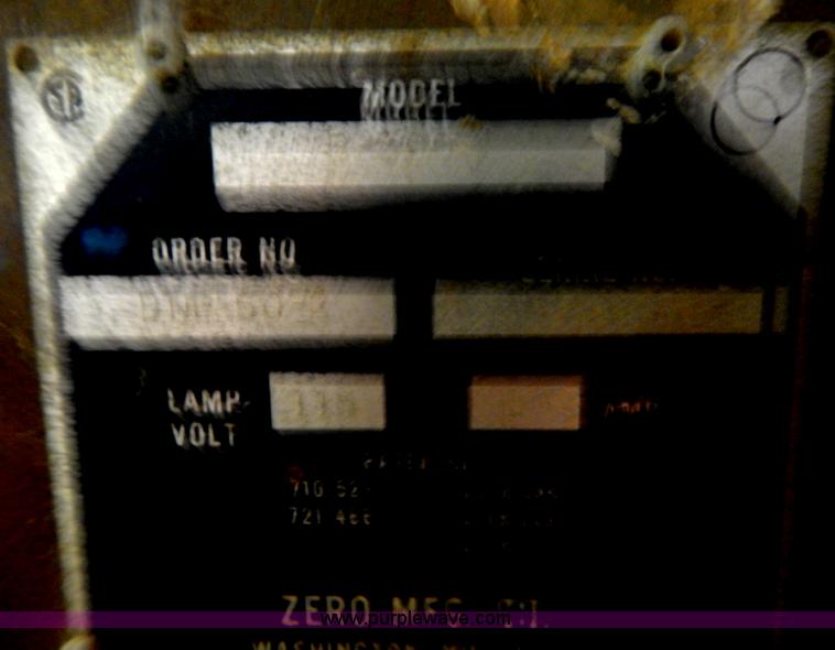 image for item H3925 Zero B-300-F bead blasting cabinet and filter