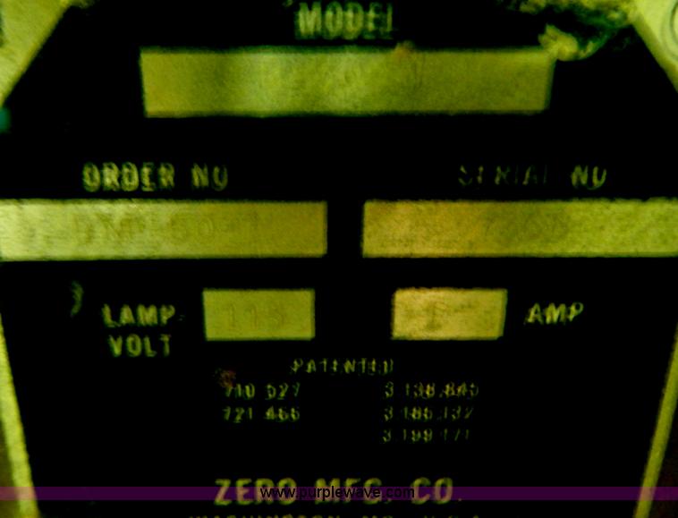 image for item H3925 Zero B-300-F bead blasting cabinet and filter