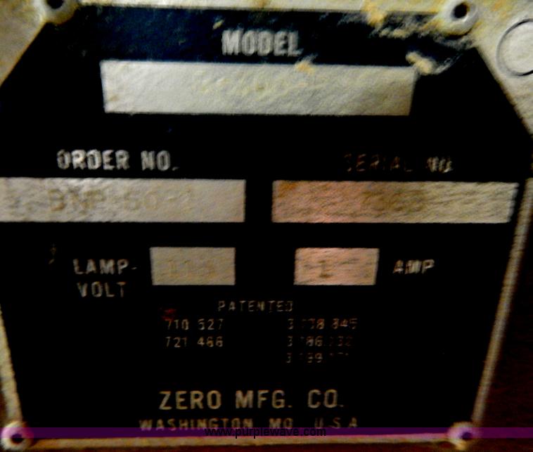 image for item H3925 Zero B-300-F bead blasting cabinet and filter