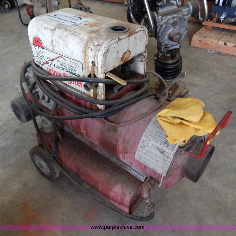 image for item H3933 Electro-Magic 2500D pressure washer