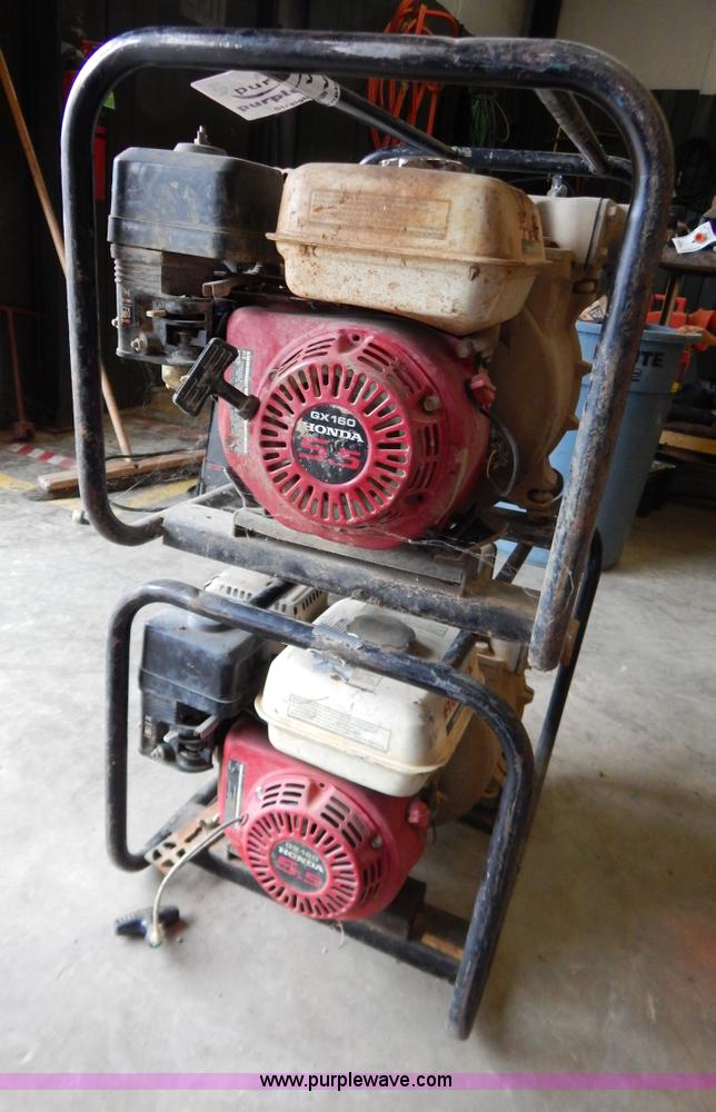 image for item H3934 (2) Honda WT20X trash pumps