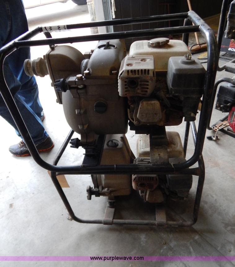 image for item H3935 (2) Honda WT20X trash pumps