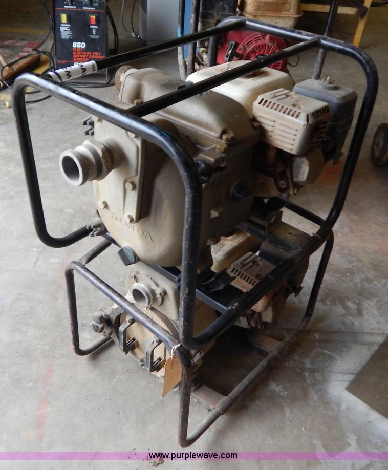 image for item H3935 (2) Honda WT20X trash pumps