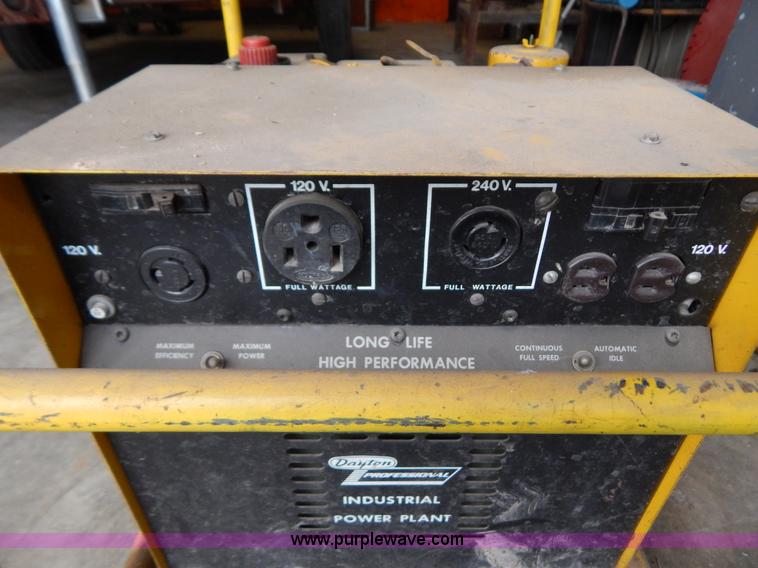 image for item H3936 Dayton Professional Industrial 3W014L power plant